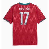 Stroje piłkarskie Portugalia Rafael Leao #17 Koszulka Podstawowej MŚ 2026 Krótki Rękaw